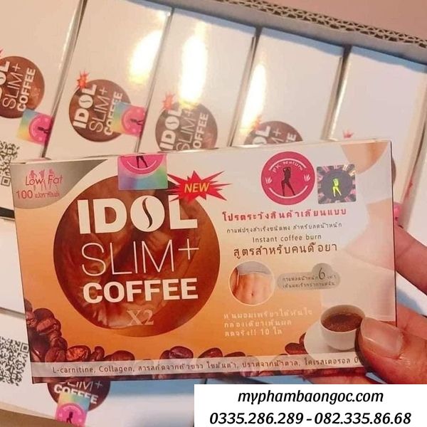 CÀ PHÊ GIẢM CÂN IDOL SLIM COFFEE THÁI LAN